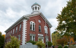 Windsor County Courthouse Downtown Woodstock Vermont